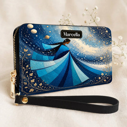 Winter Wind Woman Personalized Leather Bag