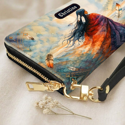 Journey of the Soul Personalized Leather Bag