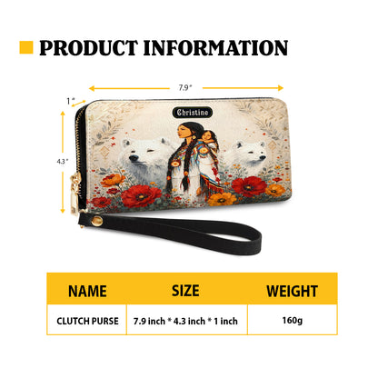 Motherhood Wild Grace Personalized Leather Bag