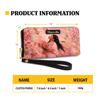 Rose Woman Elegance Personalized Leather Bag