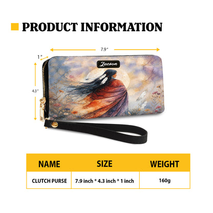 Free Woman Spirit Personalized Leather Bag