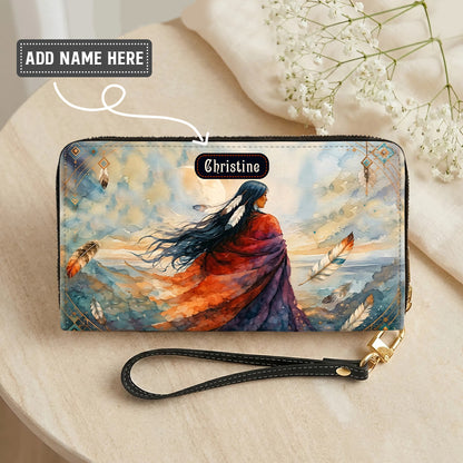 Journey of the Soul Personalized Leather Bag