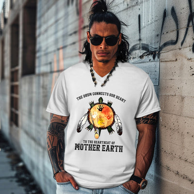 THE DRUM CONNECTS OUR HEART TO THE HEARTBEAT OF MOTHER EARTH