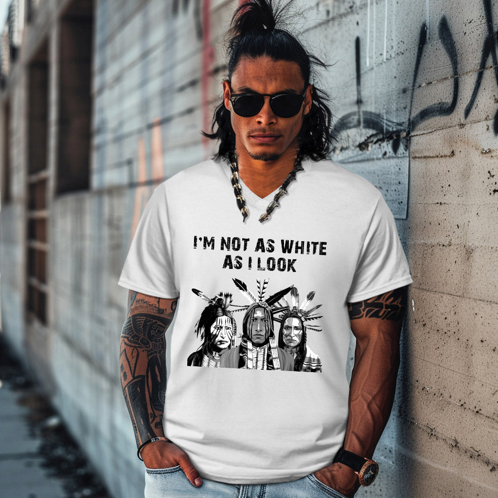 I'M NOT AS WHITE AS I LOOK