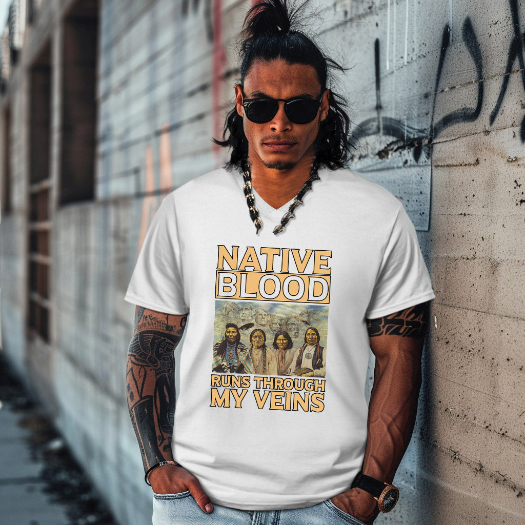 NATIVE BLOOD RUNS THROUGH MY VEINS