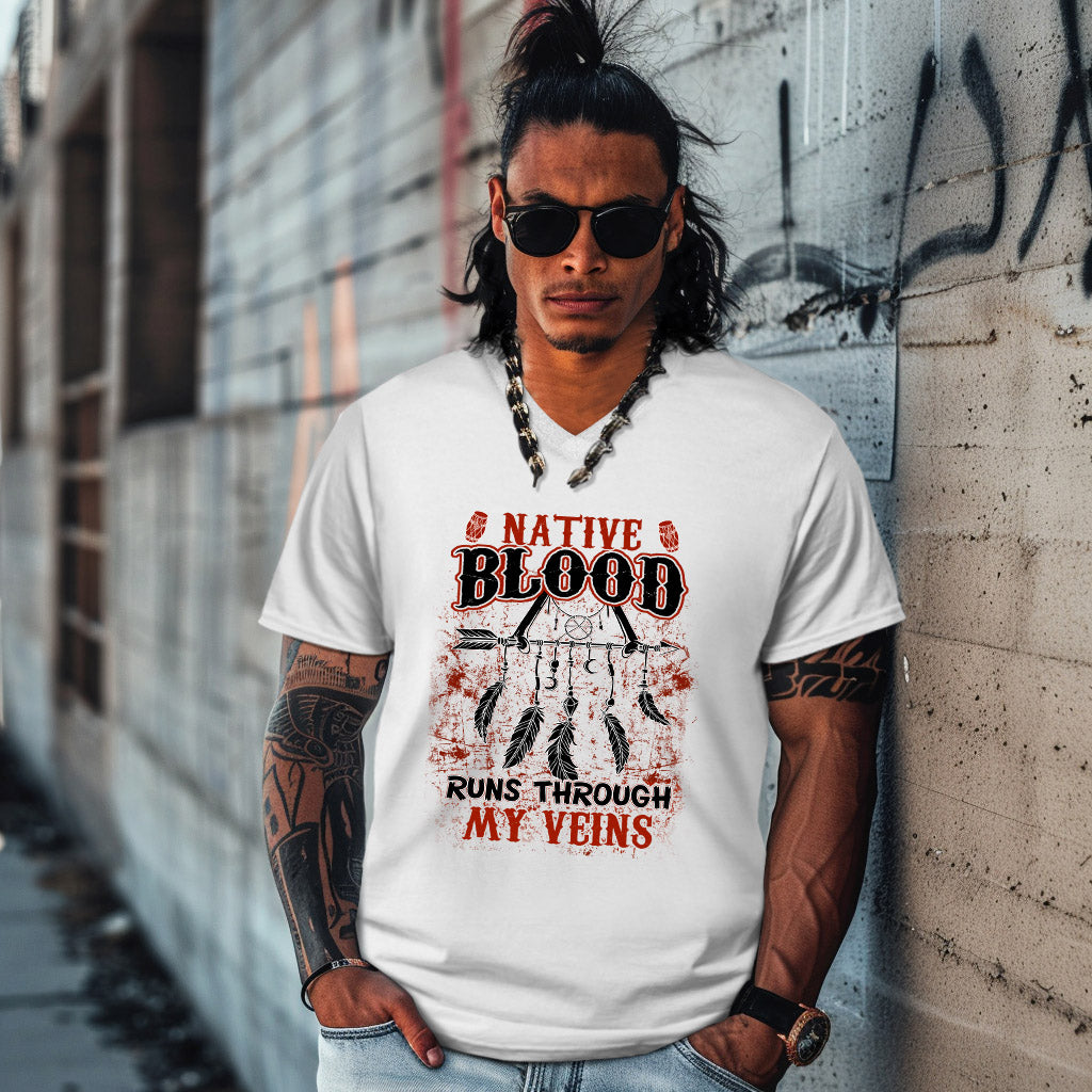 NATIVE BLOOD RUNS THROUGH MY VEINS