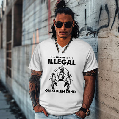 NO ONE IS ILLEGAL ON STOLEN LAND