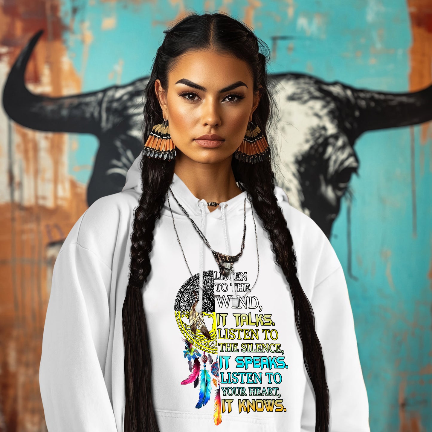 LISTEN TO THE WIND, IT TALKS. LISTEN TO THE SILENCE, IT SPEAKS. LISTEN TO YOUR HEART, IT KNOWS.