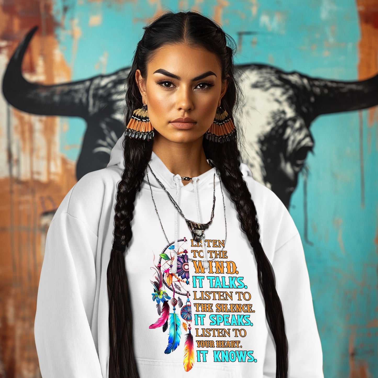 LISTEN TO THE WIND.  IT TALKS.  LISTEN TO  THE SILENCE. IT SPEAKS.  LISTEN TO YOUR HEART.  IT KNOWS.