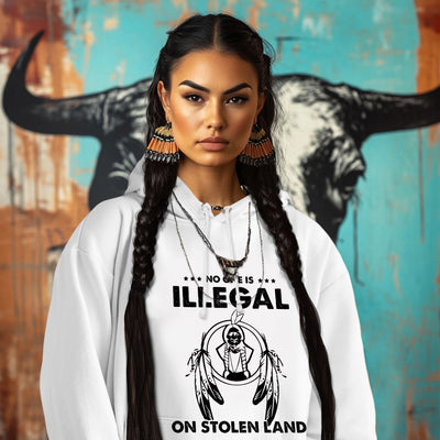 NO ONE IS ILLEGAL ON STOLEN LAND