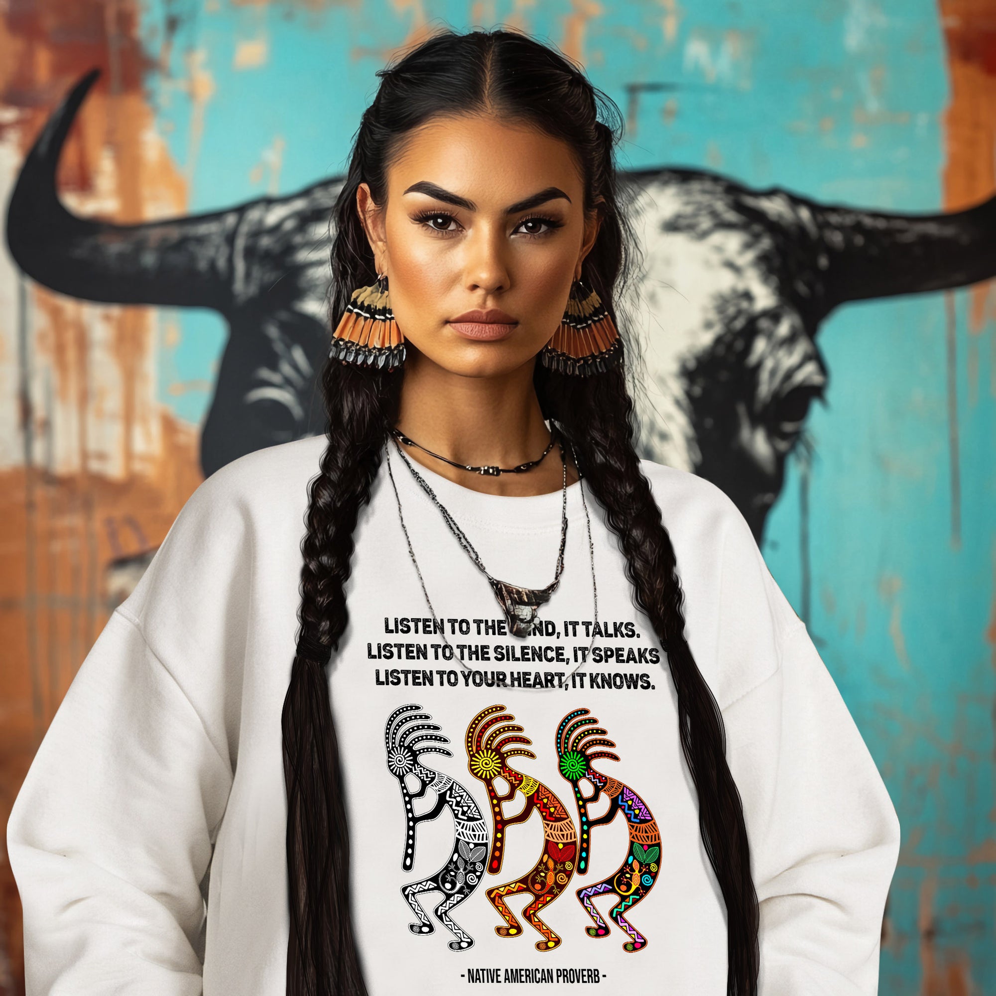 LISTEN TO THE WIND, IT TALKS. LISTEN TO THE SILENCE, IT SPEAKS LISTEN TO YOUR HEART, IT KNOWS.  - NATIVE AMERICAN PROVERB -