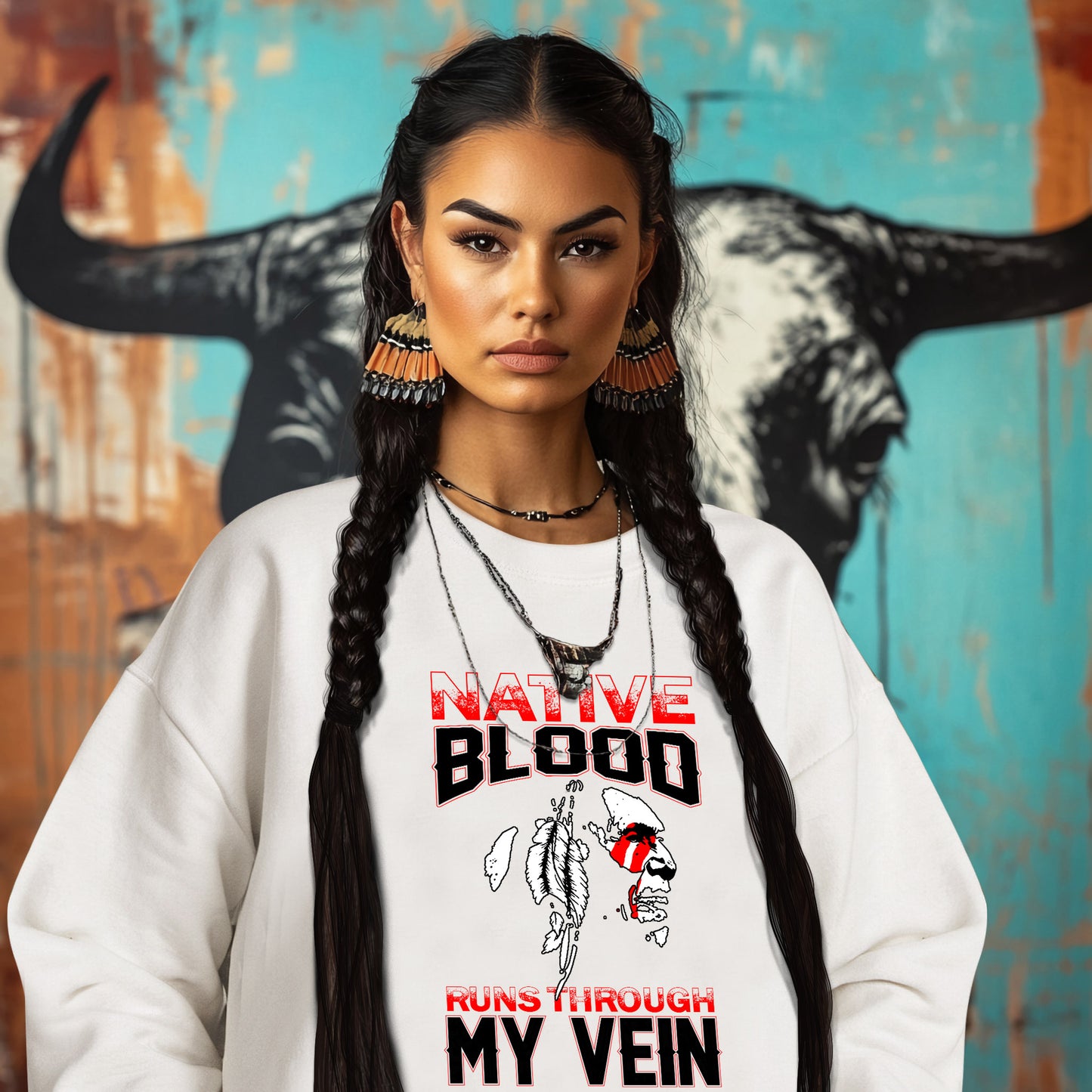 NATIVE BLOOD RUNS THROUGH MY VEIN