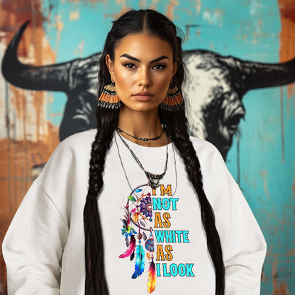 I'M NOT AS WHITE AS I LOOK