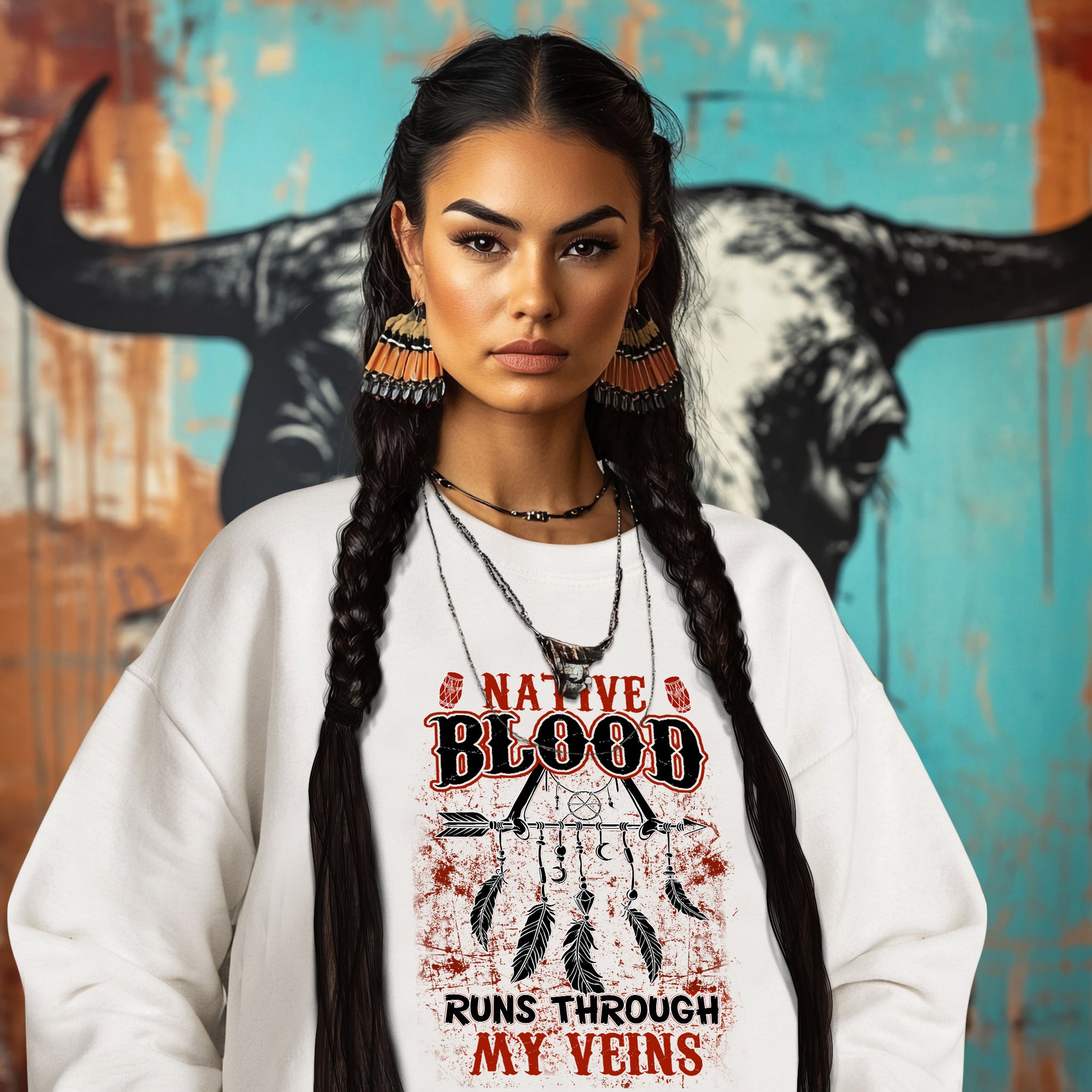 NATIVE BLOOD RUNS THROUGH MY VEINS