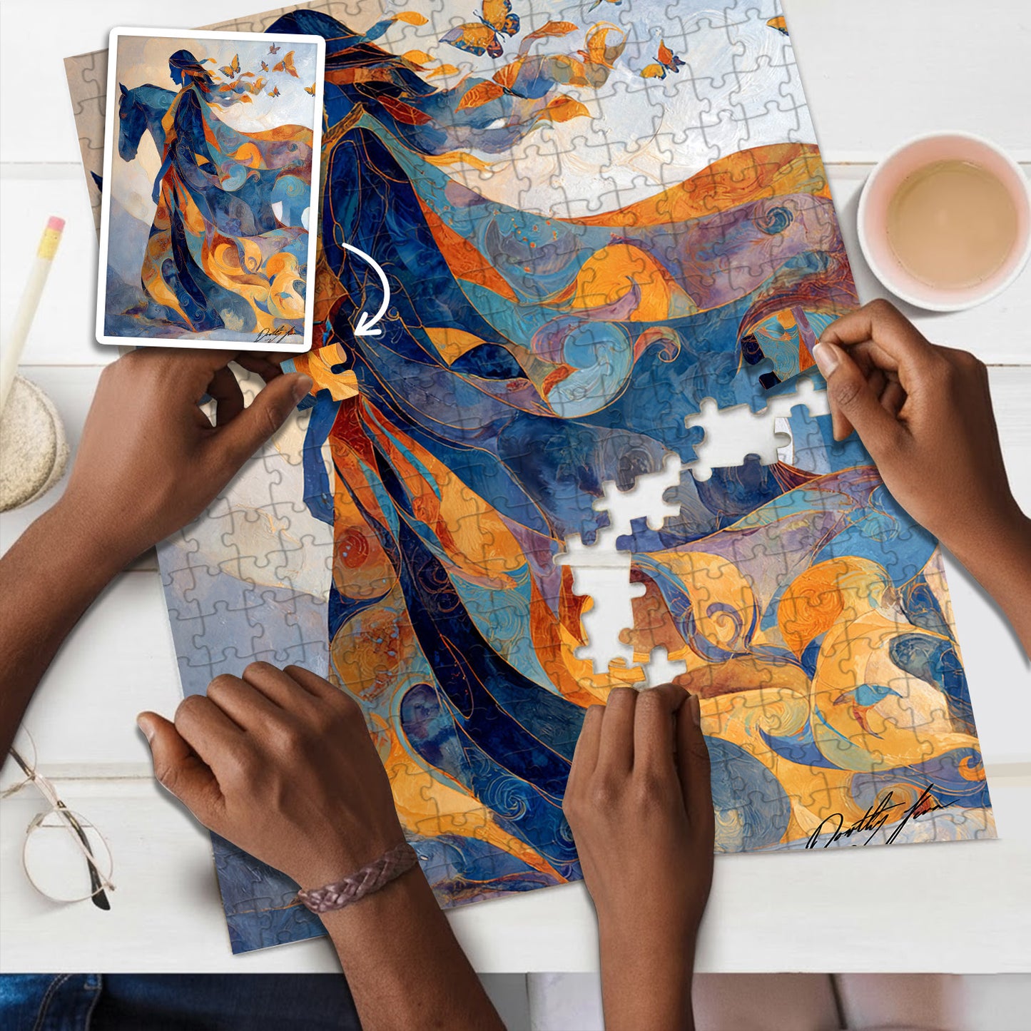 The Journey of Winds – Wooden Jigsaw Puzzle (300 / 500 / 1000 Pieces) - NH79