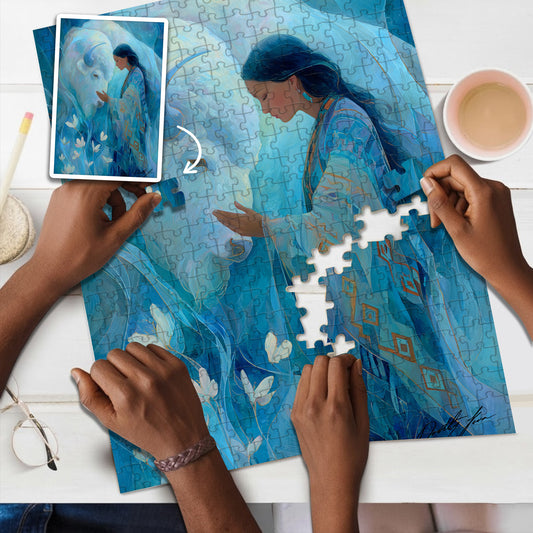The Sacred Rhythm – Wooden Jigsaw Puzzle (300 / 500 / 1000 Pieces) - NH79
