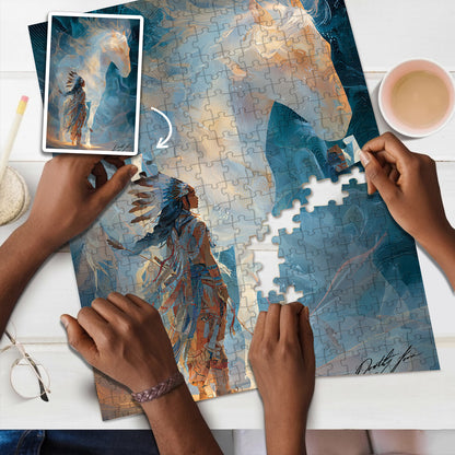 Path of the Spirit – Wooden Jigsaw Puzzle (300 / 500 / 1000 Pieces) - NH79