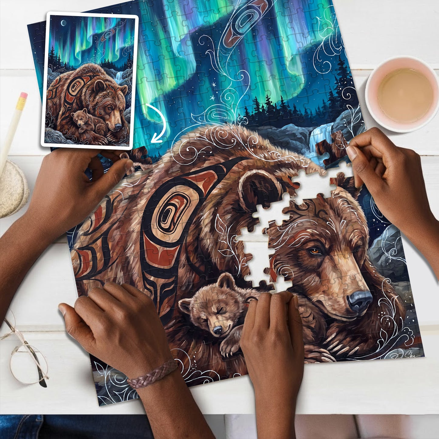 Bear - What the Great Bear Is For – Wooden Jigsaw Puzzle (300 / 500 / 1000 Pieces)