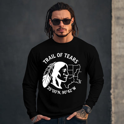 TRAIL OF TEARS 90°42'W 35°00'N.