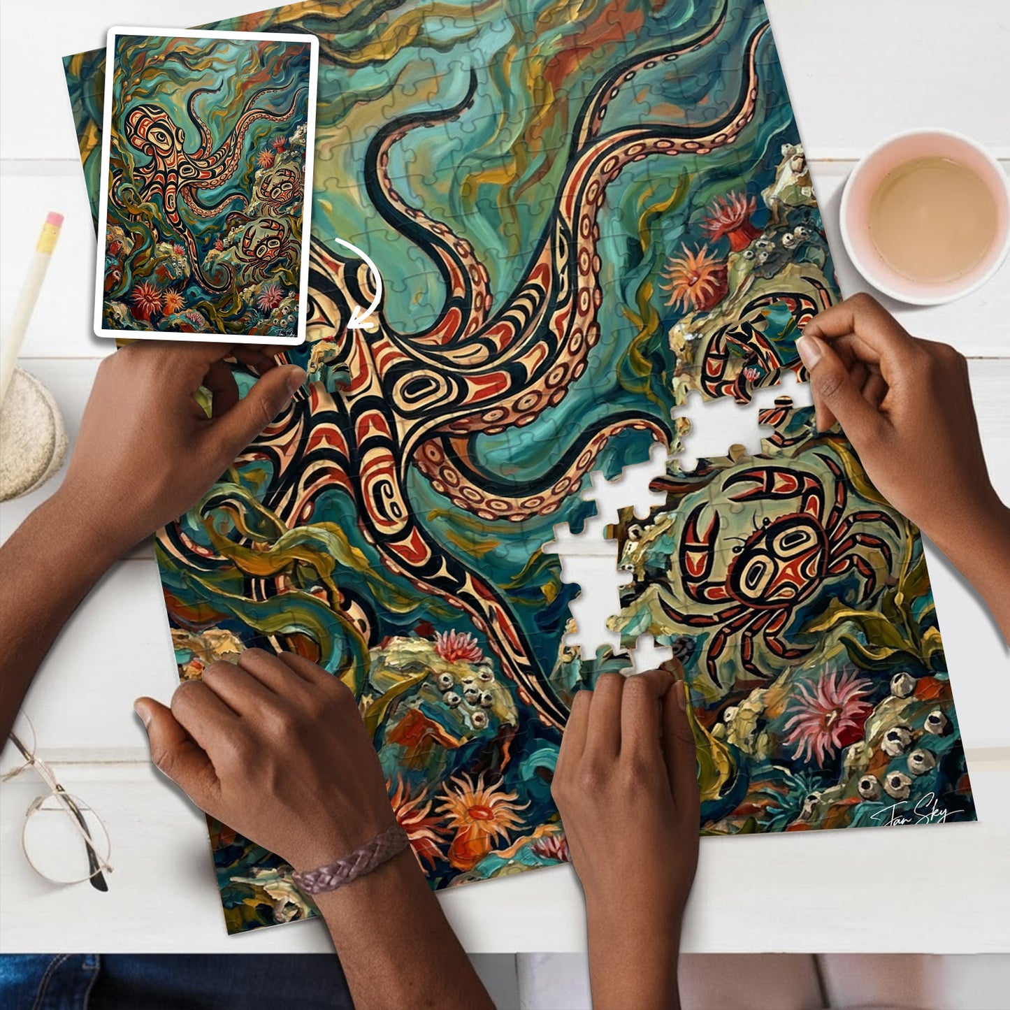 Eight Ways of Wondering – Wooden Jigsaw Puzzle (300 / 500 / 1000 Pieces)