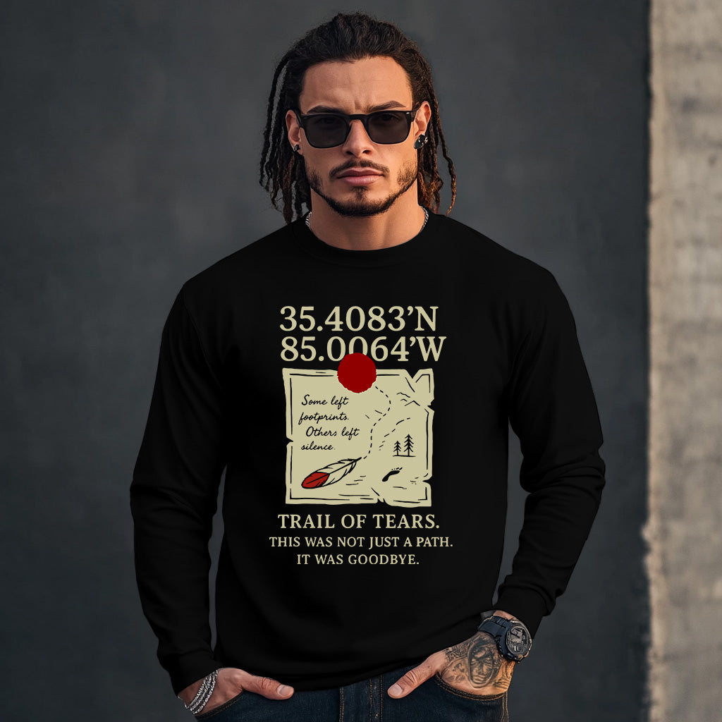 35.4083'N 85.0064'W  TRAIL OF TEARS. THIS WAS NOT JUST A PATH. IT WAS GOODBYE.