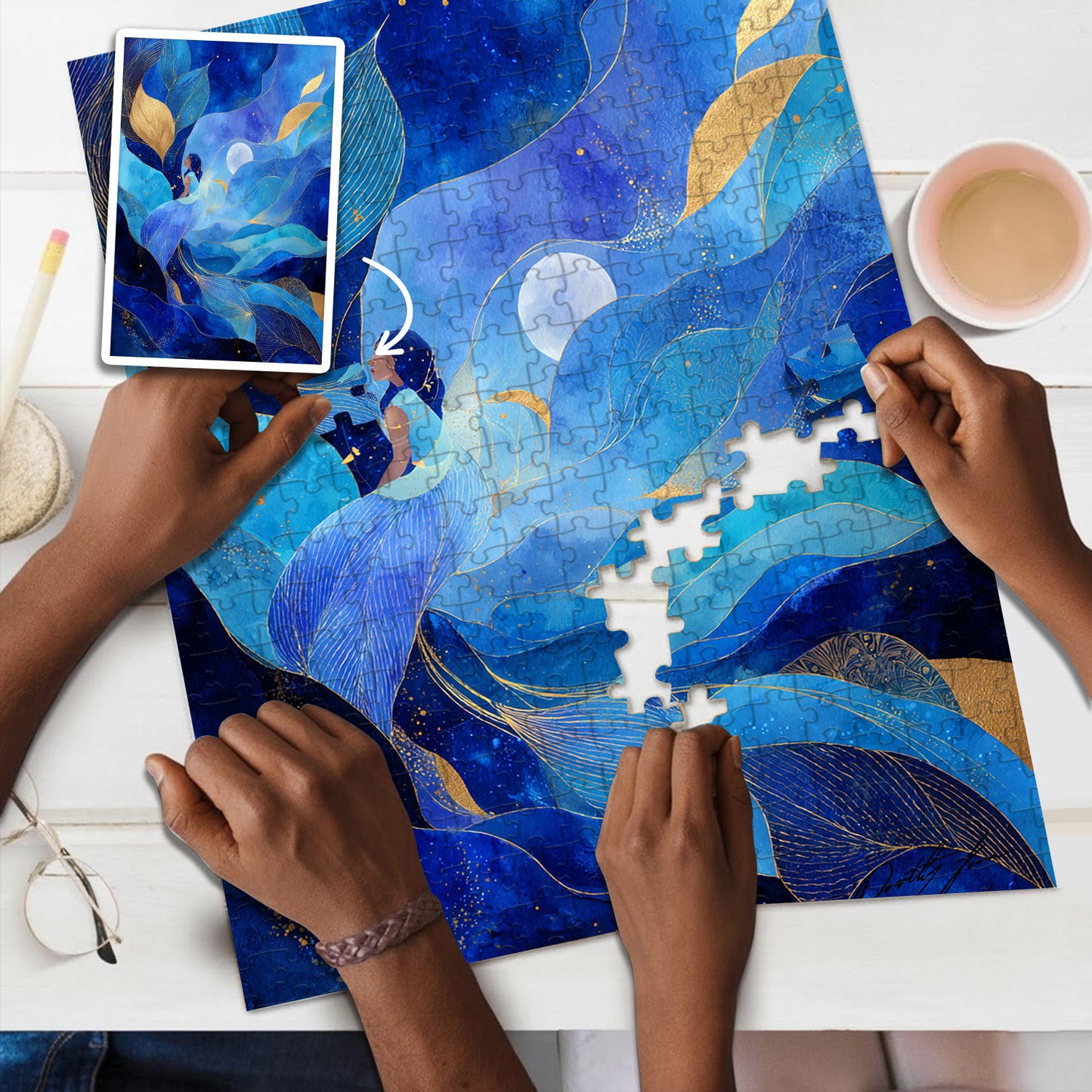 The Dance of the Stars – Wooden Jigsaw Puzzle (300 / 500 / 1000 Pieces) - NH79