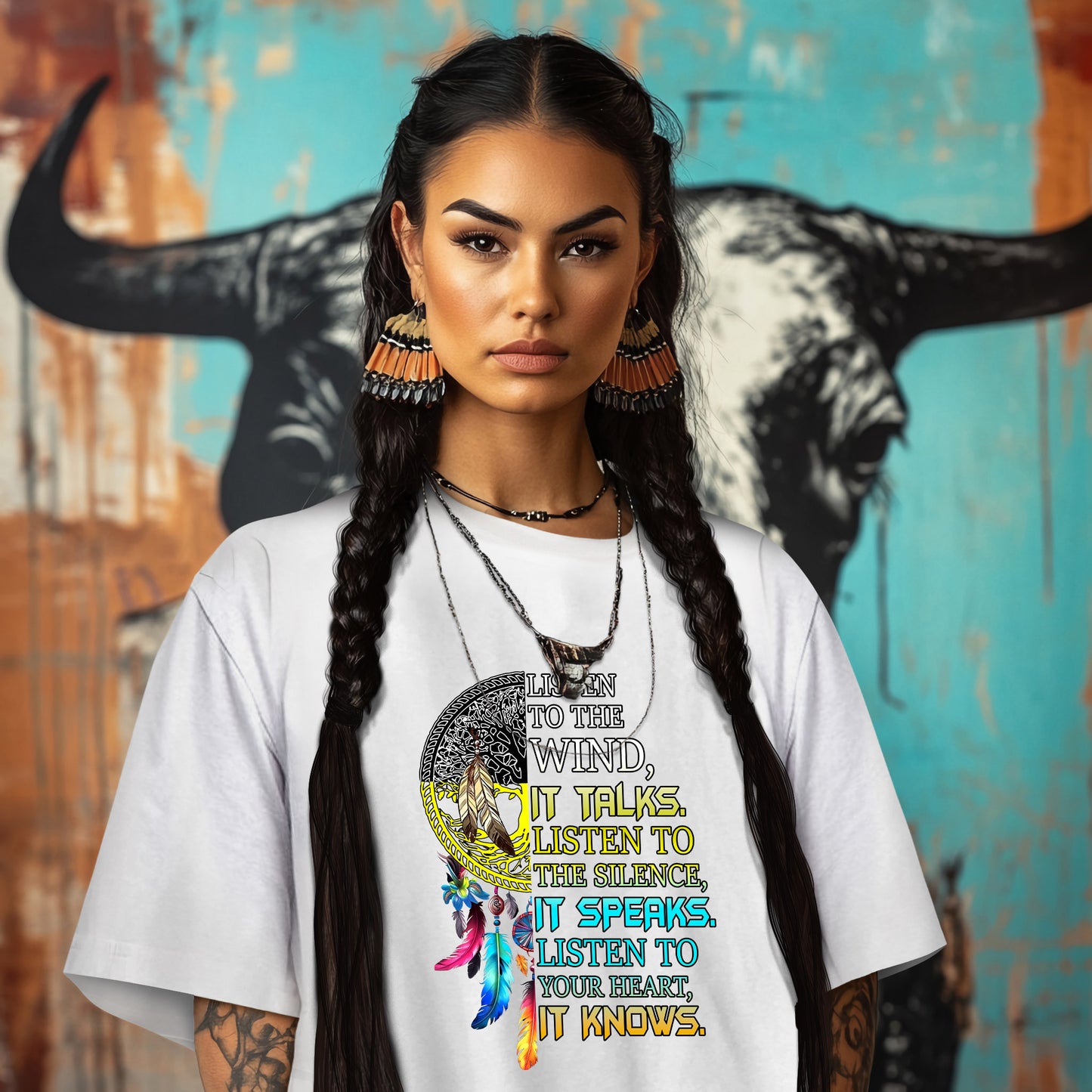 LISTEN TO THE WIND, IT TALKS. LISTEN TO THE SILENCE, IT SPEAKS. LISTEN TO YOUR HEART, IT KNOWS.