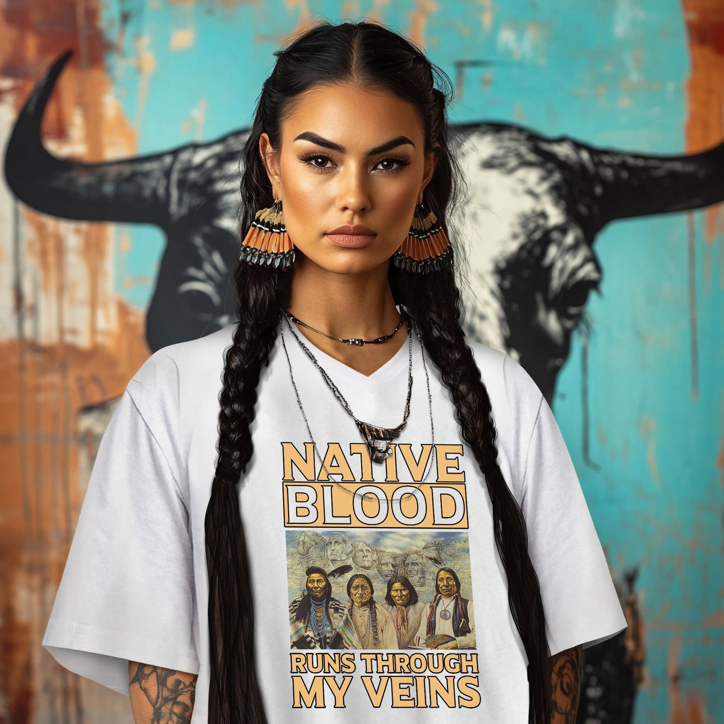 NATIVE BLOOD RUNS THROUGH MY VEINS