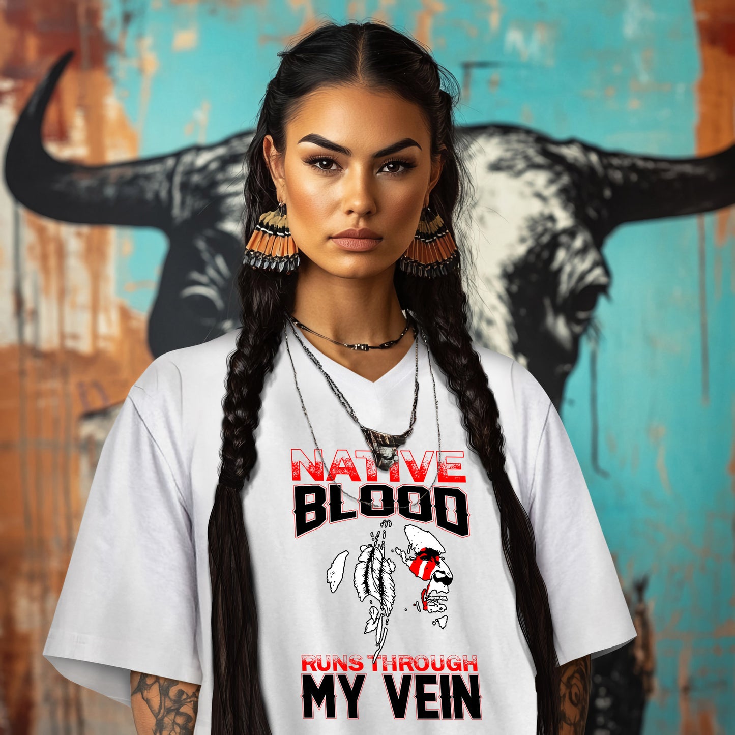 NATIVE BLOOD RUNS THROUGH MY VEIN