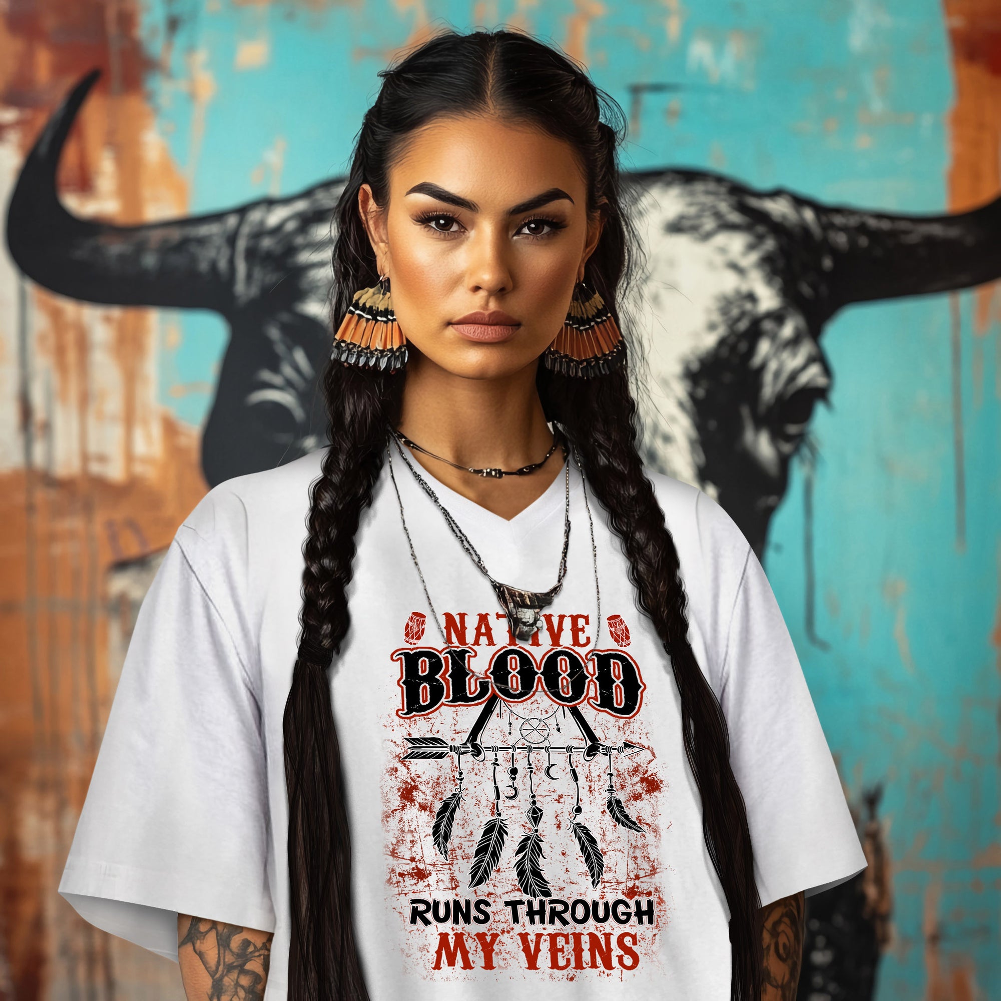 NATIVE BLOOD RUNS THROUGH MY VEINS