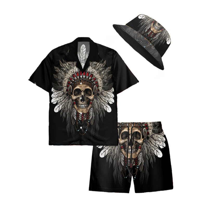 Skull Hawaiian Shirt New - 86038