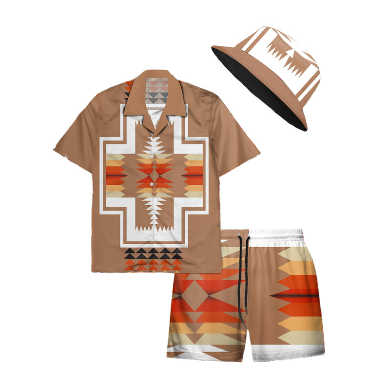 Native Pattern Hawaiian Shirt New - 86025