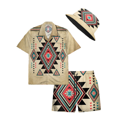 Native Pattern Hawaiian Shirt New - 86020