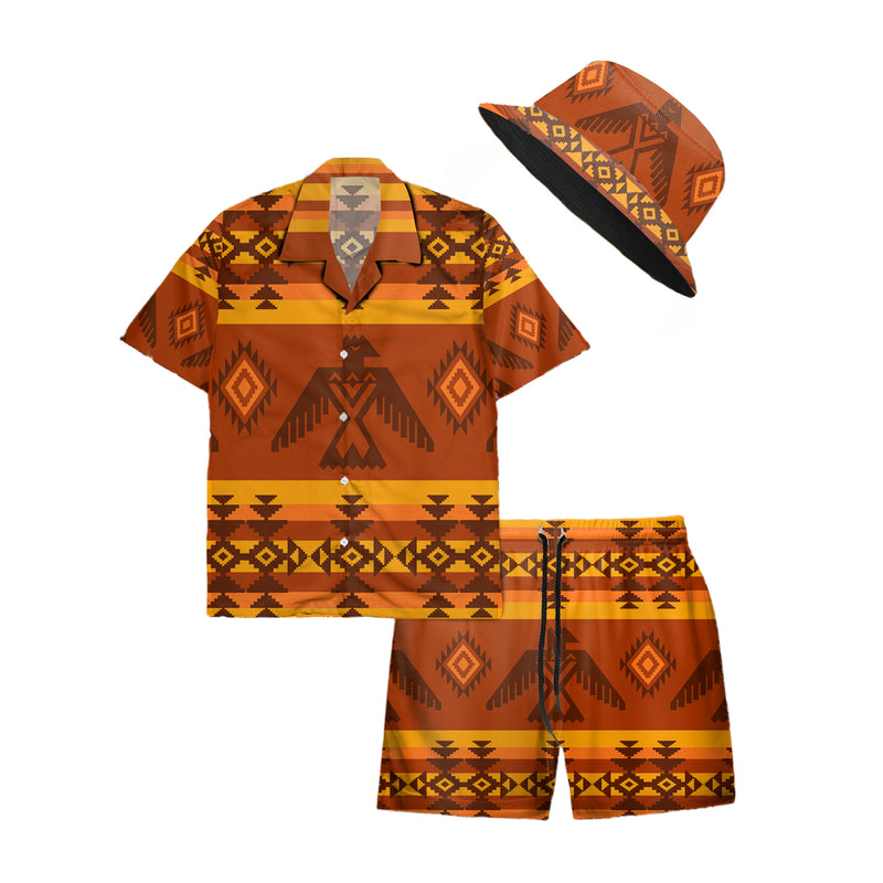 Native Pattern Hawaiian Shirt New - 86012