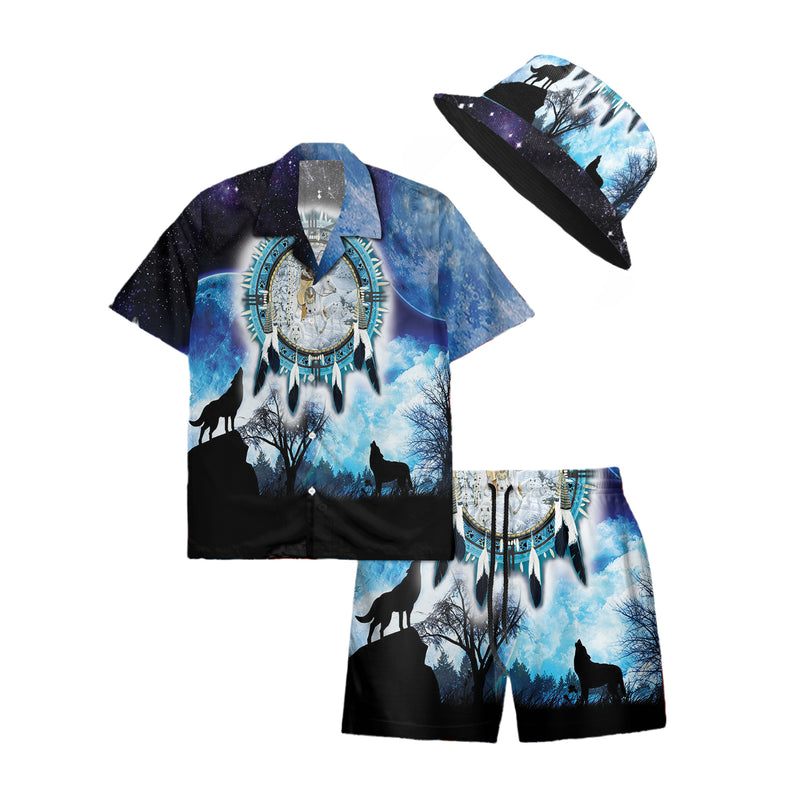 Native Pattern Hawaiian Shirt New - 86033