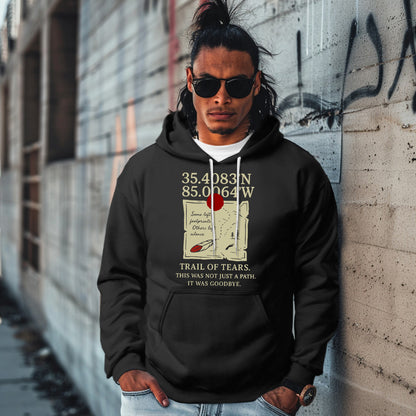 35.4083'N 85.0064'W  TRAIL OF TEARS. THIS WAS NOT JUST A PATH. IT WAS GOODBYE.