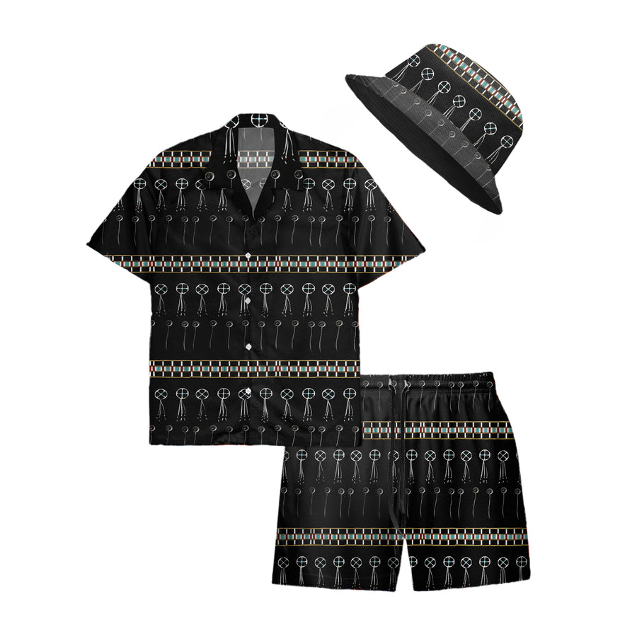 Native Pattern Hawaiian Shirt New - 86049