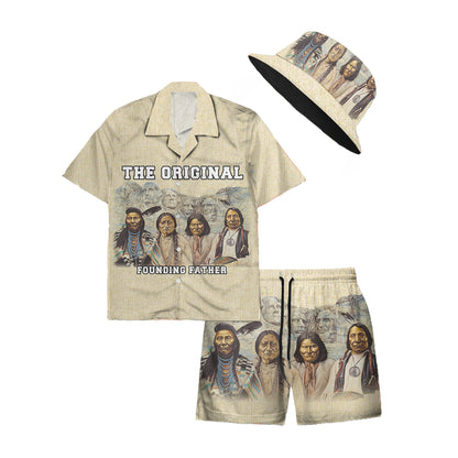 Original Founding Father Hawaiian Shirt New - 86031