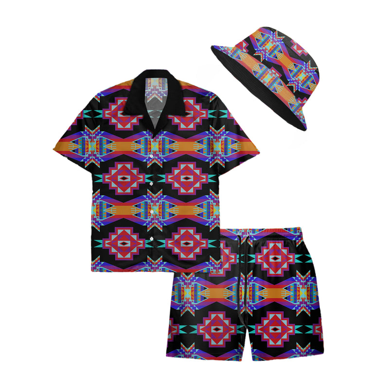 Native Pattern Hawaiian Shirt New - 86043