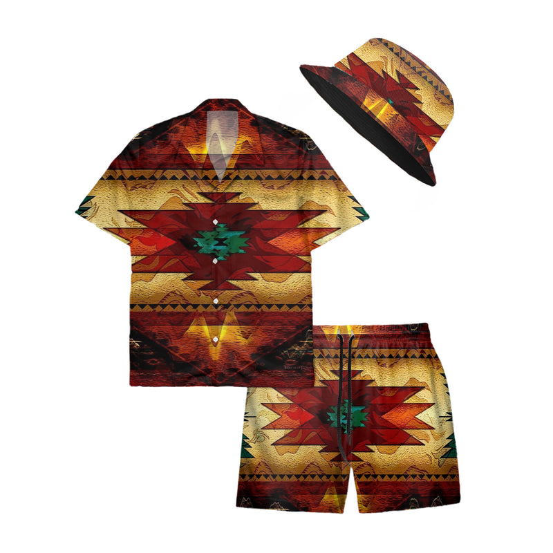 Native Pattern Hawaiian Shirt New - 86059