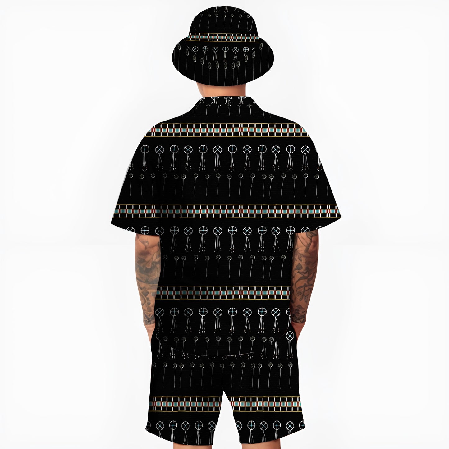 Native Pattern Hawaiian Shirt New - 86049