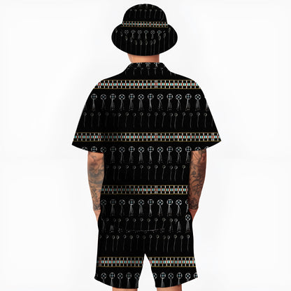 Native Pattern Hawaiian Shirt New - 86049