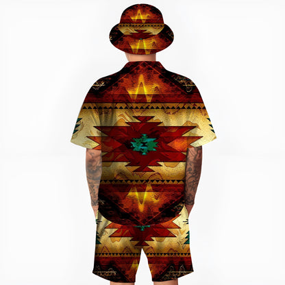 Native Pattern Hawaiian Shirt New - 86030