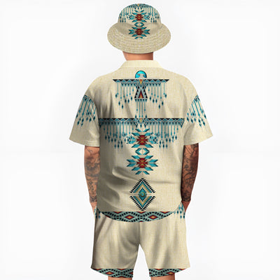 Native Pattern Hawaiian Shirt New - 86024