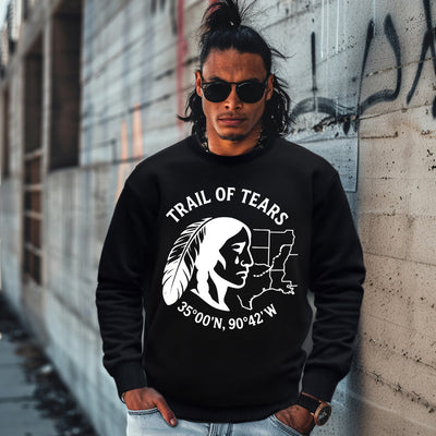 TRAIL OF TEARS 90°42'W 35°00'N.