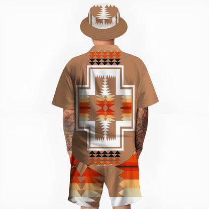 Native Pattern Hawaiian Shirt New - 86025