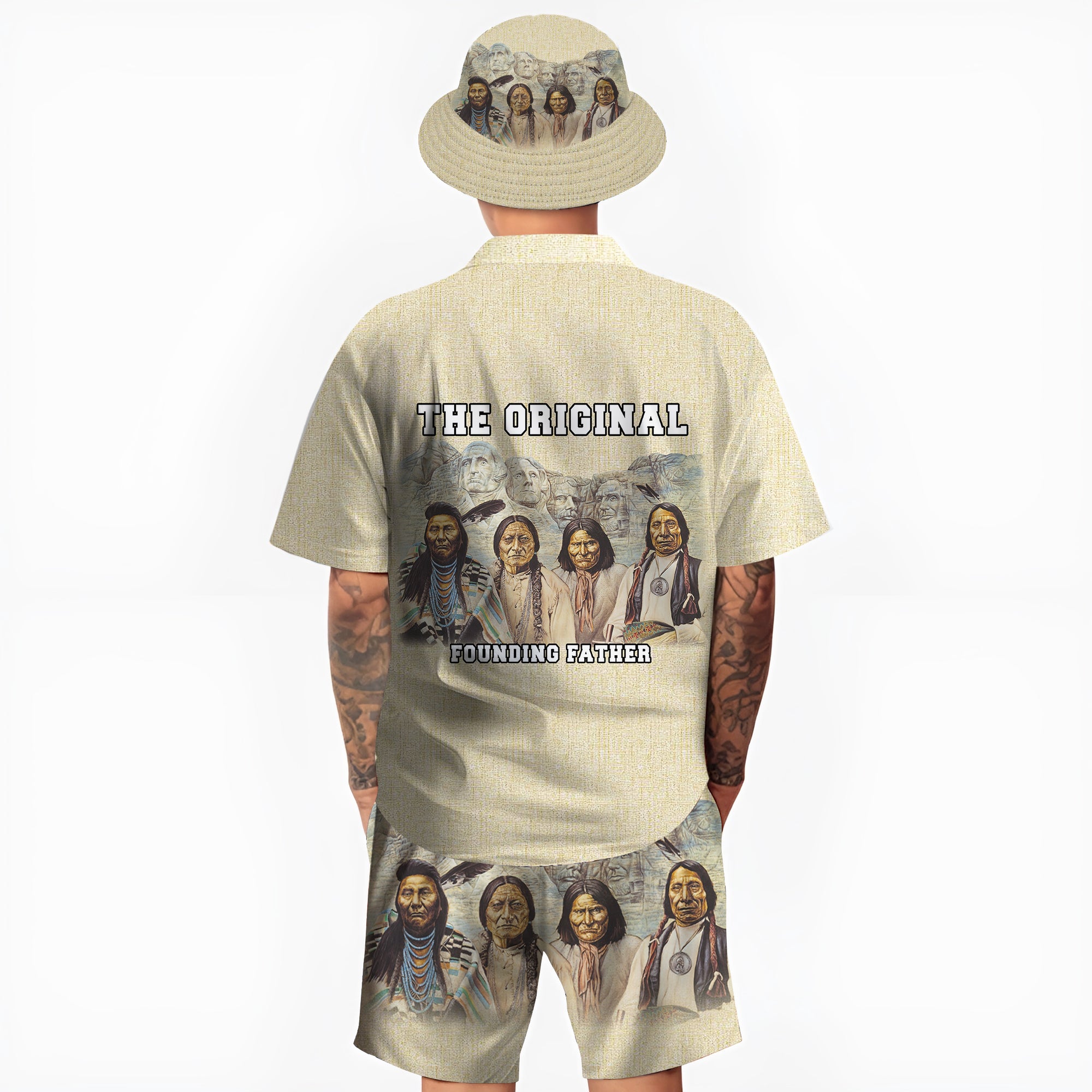 Original Founding Father Hawaiian Shirt New - 86031