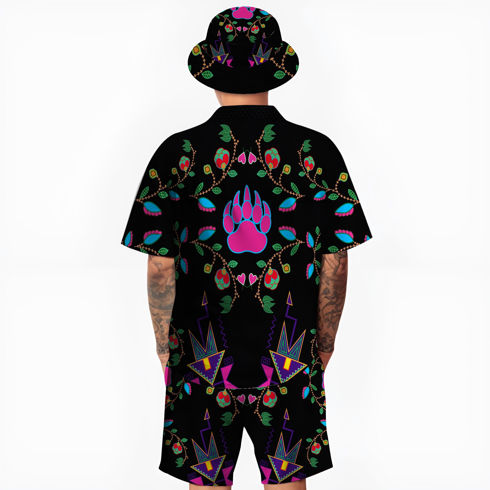 Native Pattern Hawaiian Shirt New - 86041