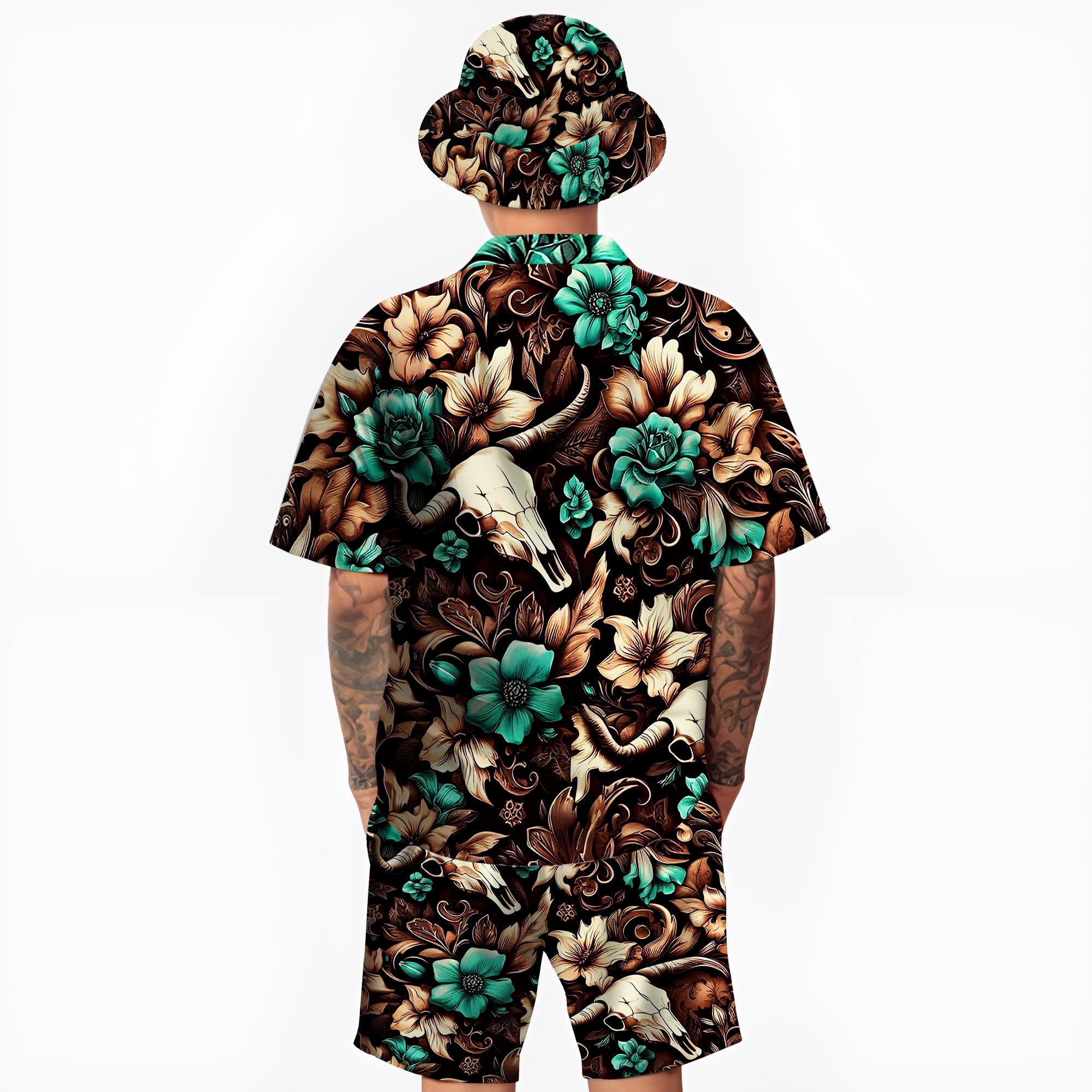 Native Pattern Hawaiian Shirt New - 86053