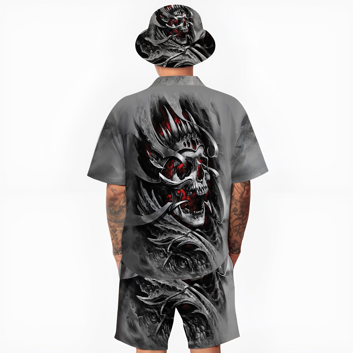 Skull Hawaiian Shirt New - 86035